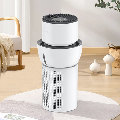 ซื้อ เครื่องกรอง HEPA เครื่องทําความชื้นอากาศบ้าน เครื่องทําความสะอาดอากาศ 3 ใน 1 เครื่องล้างความชื้น การผลิตออนไลน์
