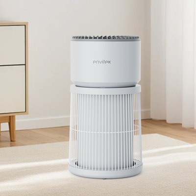 ซื้อ เครื่องฟอกอากาศสำหรับสัตว์เลี้ยงอัตโนมัติ พร้อมไฟแสดงคุณภาพอากาศ 3 สี ดีไซน์ตะแกรงนิรภัย 360° สำหรับแมว/สุนัข การผลิตออนไลน์
