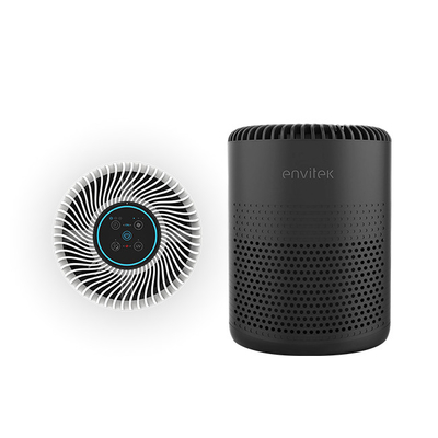 Home Use Desktop เครื่องทําความสะอาดอากาศ Hepa ด้วยไอออนลบ