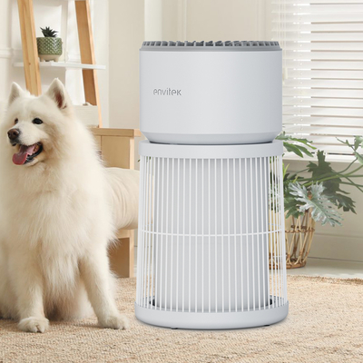 เครื่องทําความสะอาดอากาศในบ้านแบบพกพา 3 ใน 1 เครื่องทําความสะอาดอากาศ HEPA True Filter สําหรับสัตว์เลี้ยง